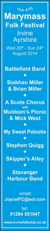 This is a graphic with details of the 2014 Marymass festival